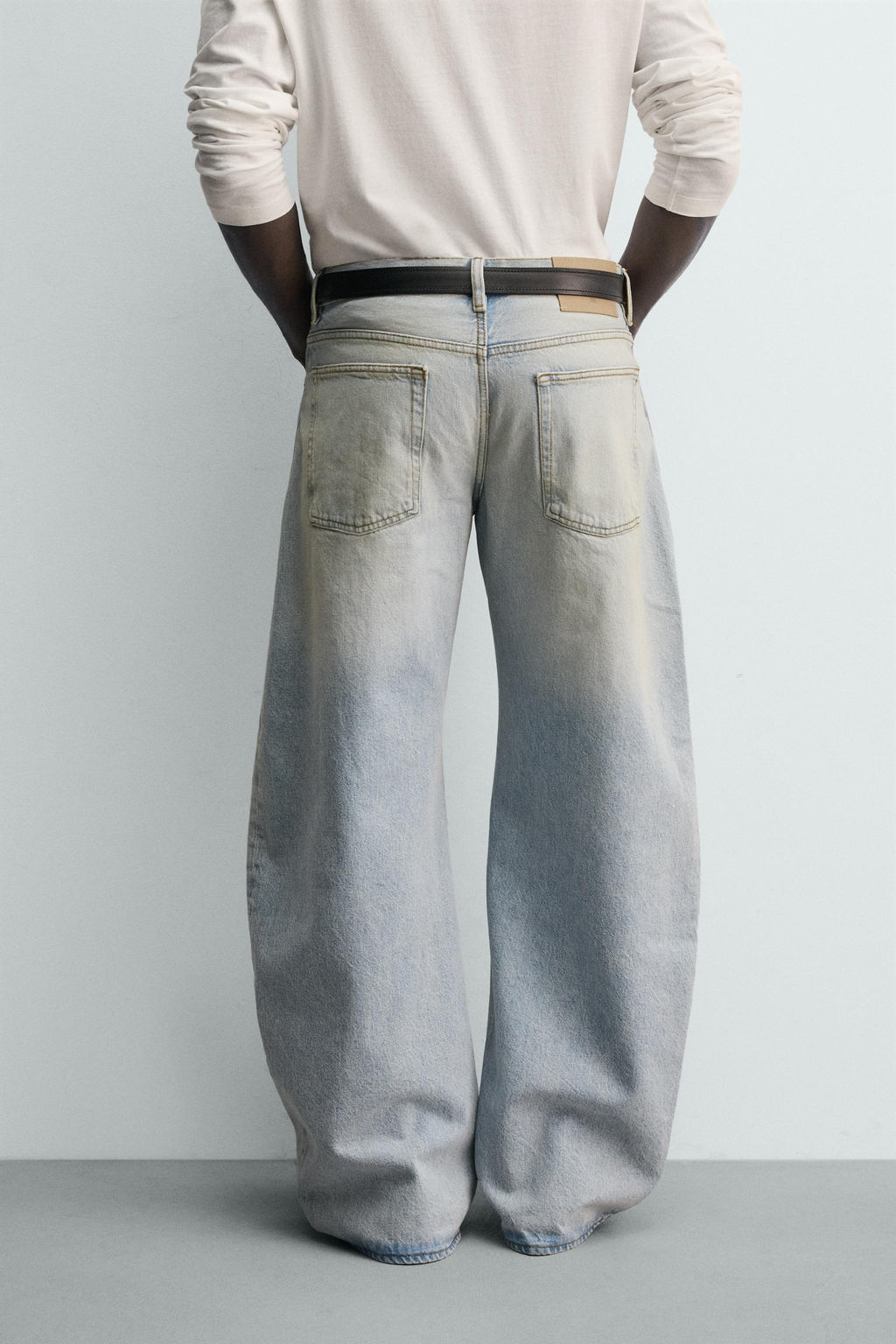 JEANS BALLOON FIT / Azul cielo - Zara фото 3