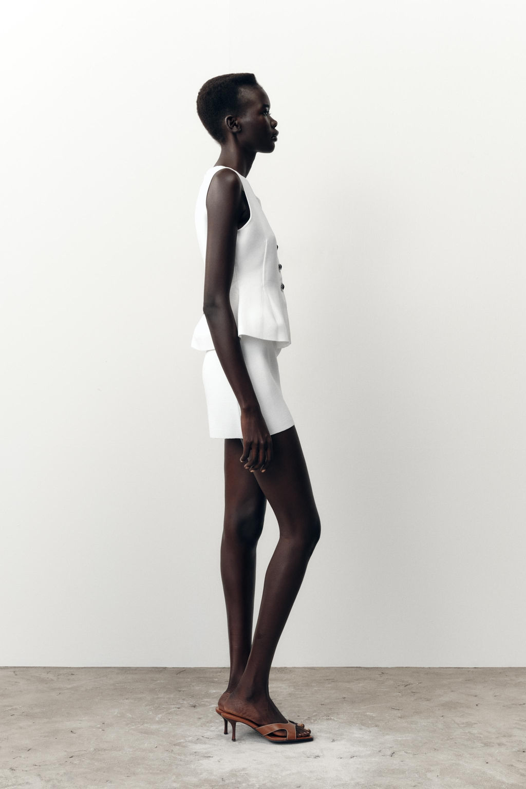 PEPLUM KNIT TOP - Zara фото 27