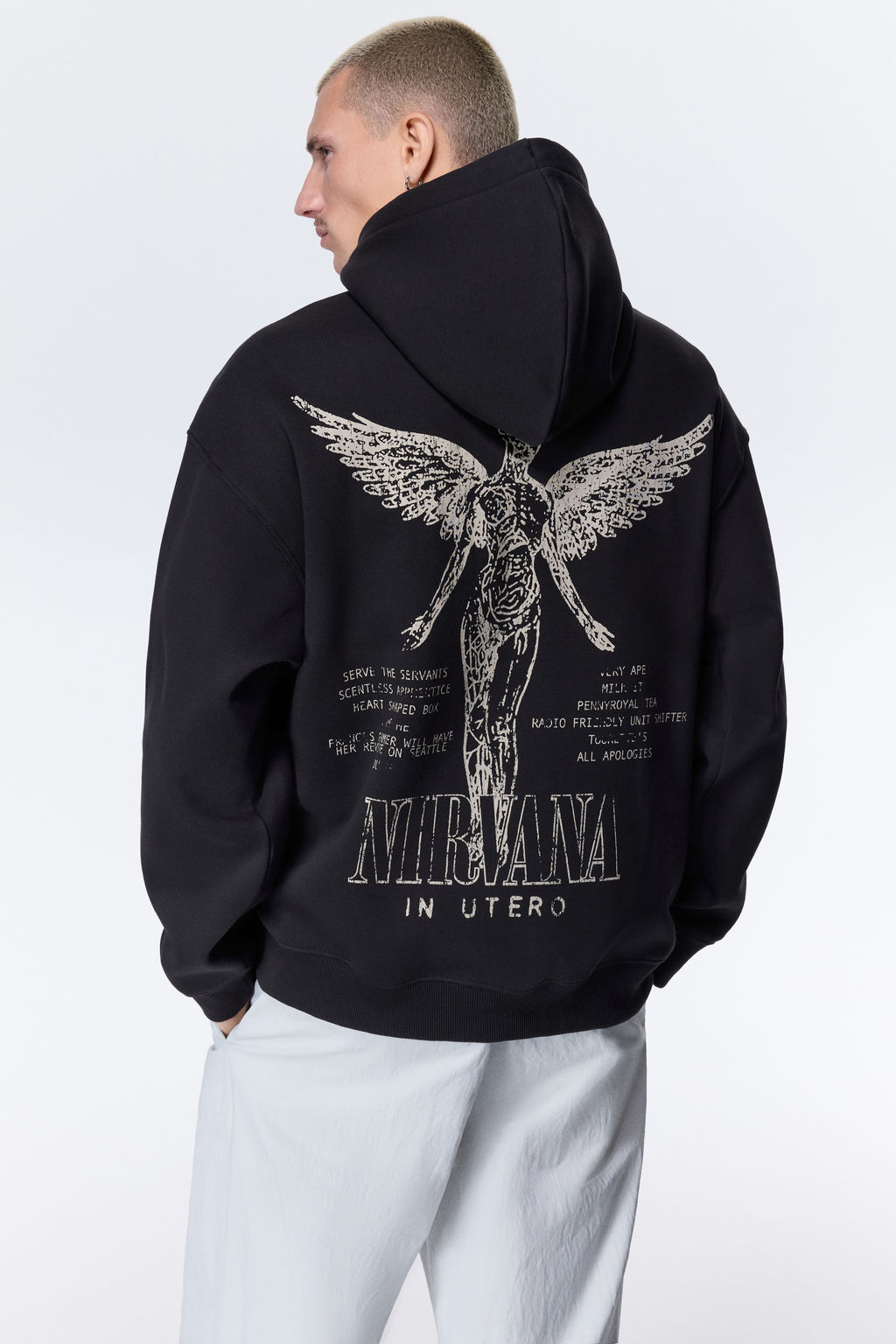 Sudadera con capucha y motivo Loose Fit - H&m фото 4