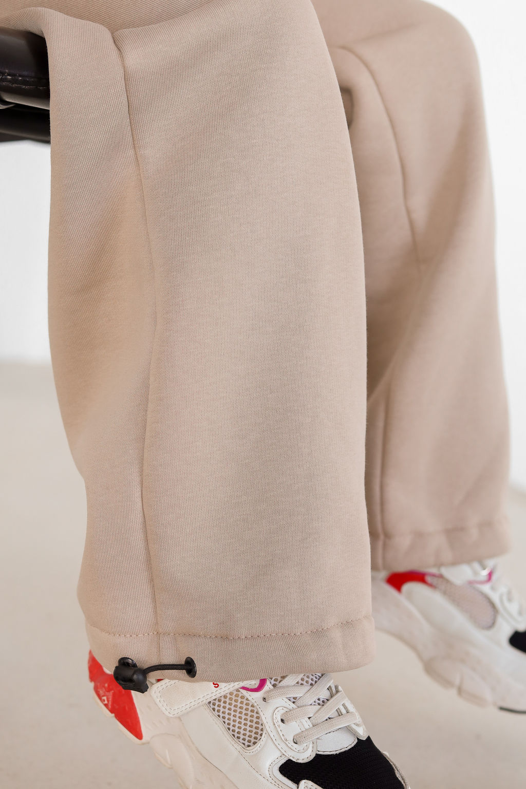 Брюки утепленные карго, нюд - Inzibe фото 10