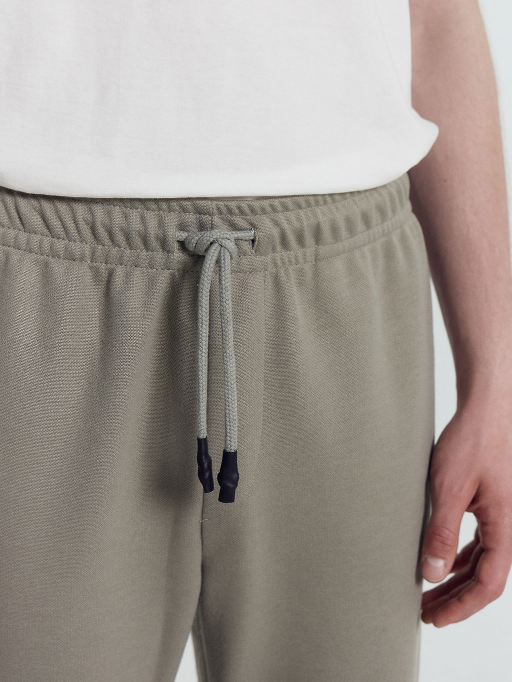 Брюки мужские серо-бежевые серо -бежевый 181258 - Mark formelle фото 5