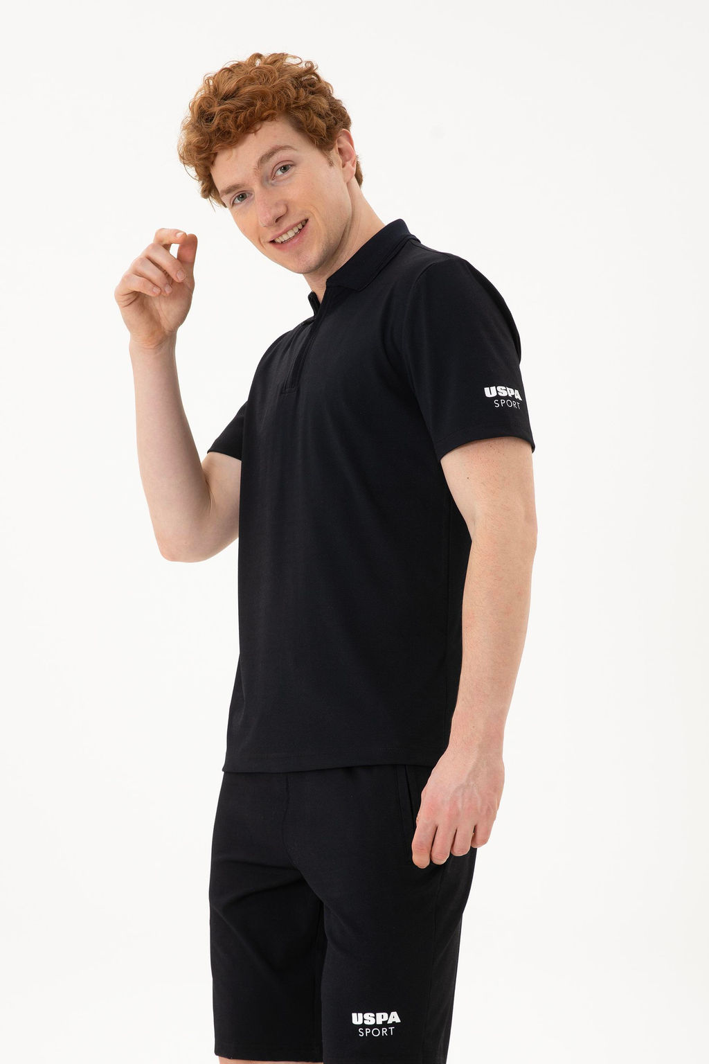 Мужская черная футболка - U.s. polo assn фото 8