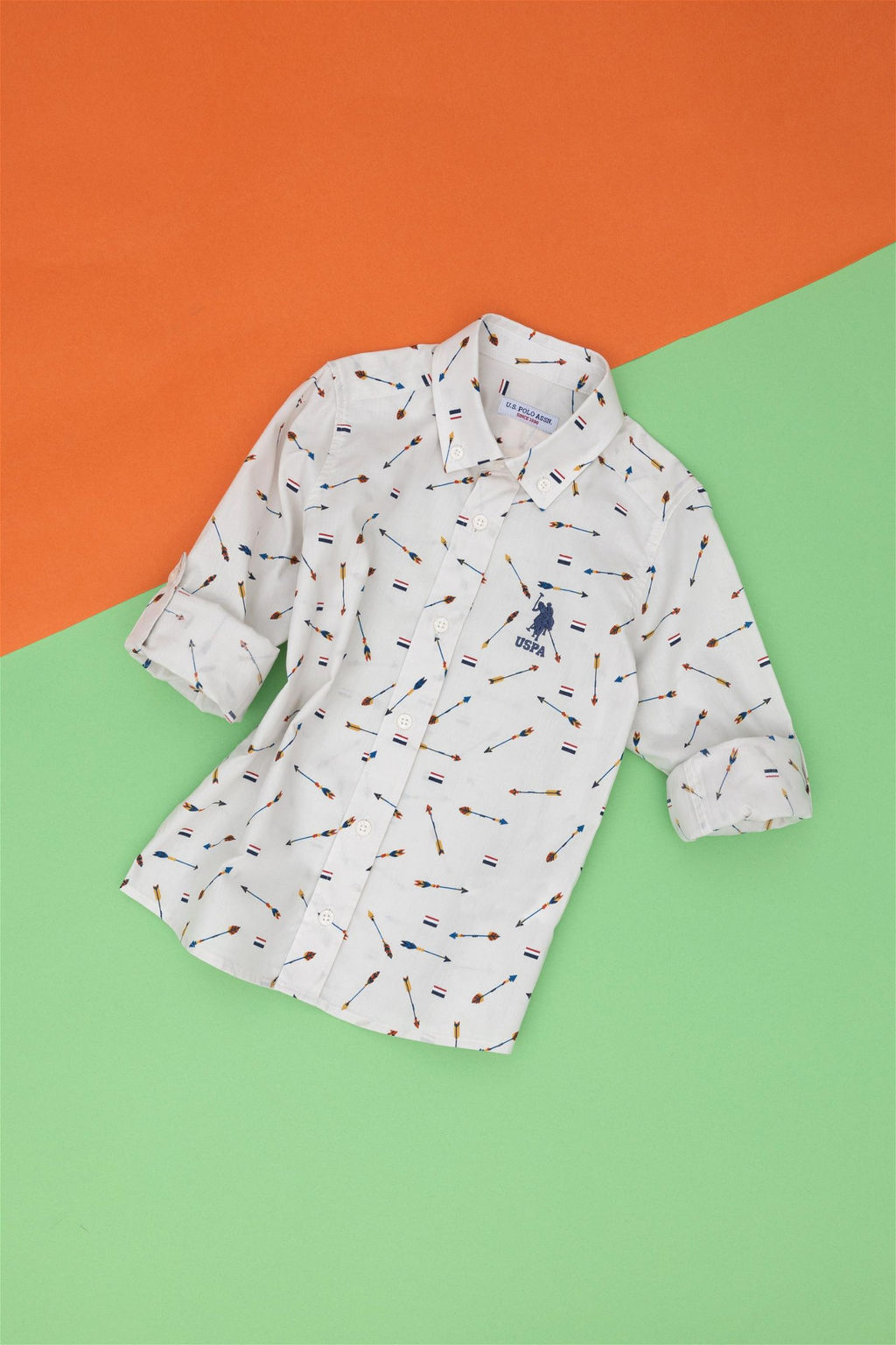 Рубашка Stone с длинным рукавом для мальчика - U.s. polo assn фото 5