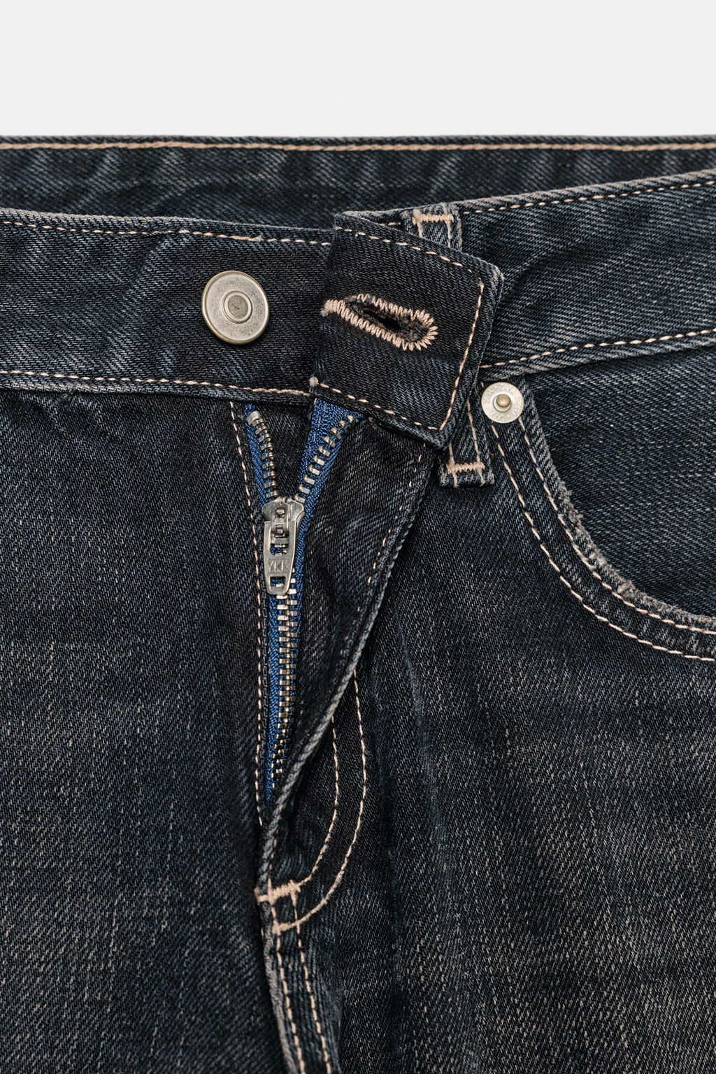 TRF WIDE-LEG LOW-RISE JEANS - Zara фото 9