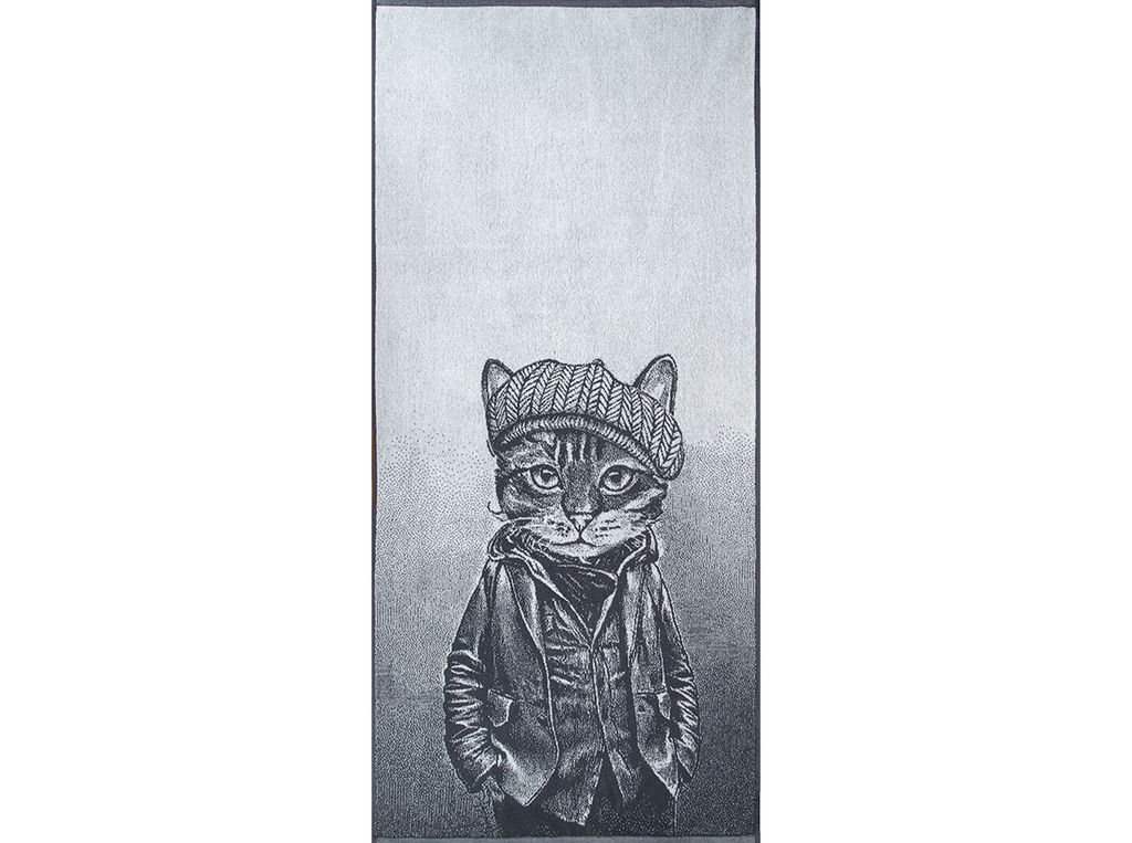 Полотенце махровое 6с102.411ж1 Козырек(антрацит) 67х150см