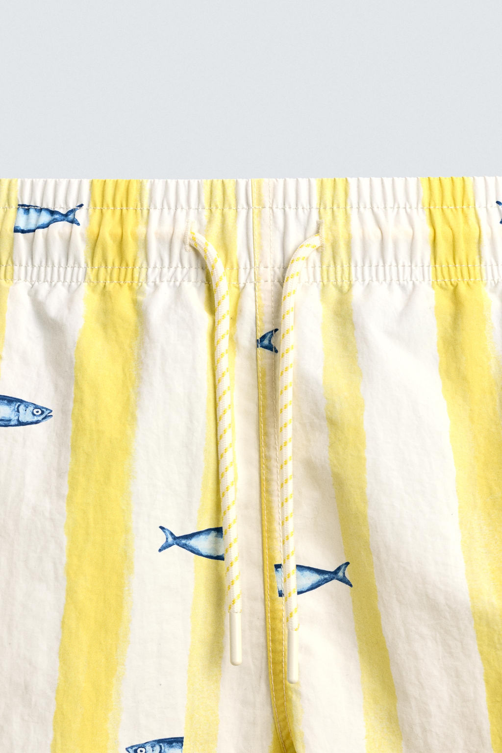 BA?ADOR MEDIO RAYAS PECES / Blanco - Zara фото 8