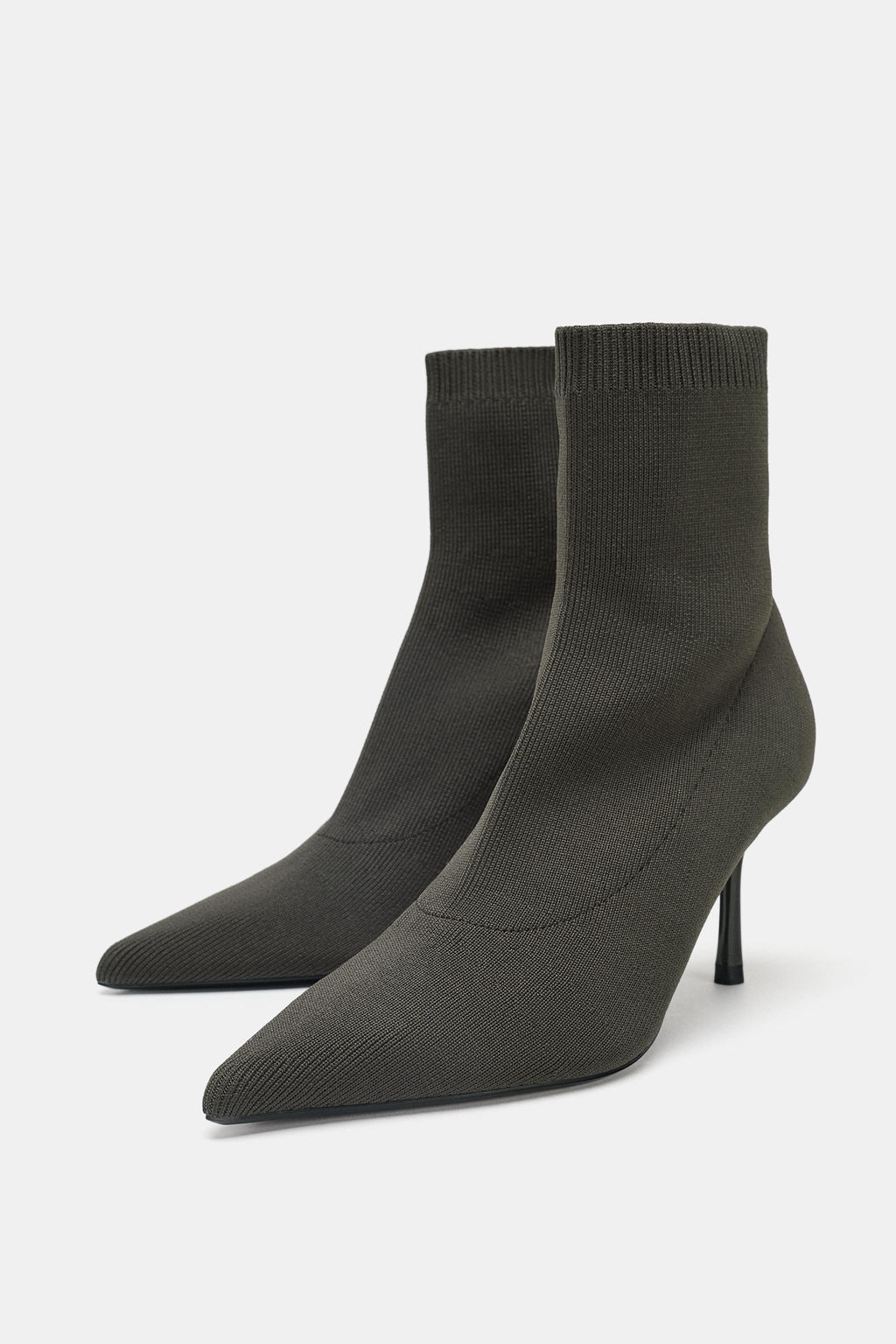 FABRIC ANKLE BOOT - Zara фото 8