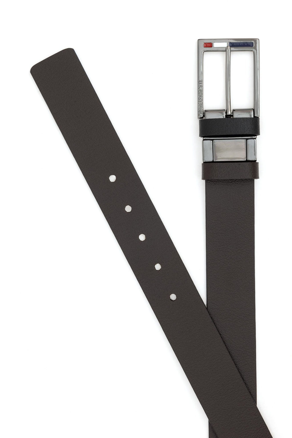U. S. Polo Assn Мужской черный пояс - U.s. polo assn фото 2