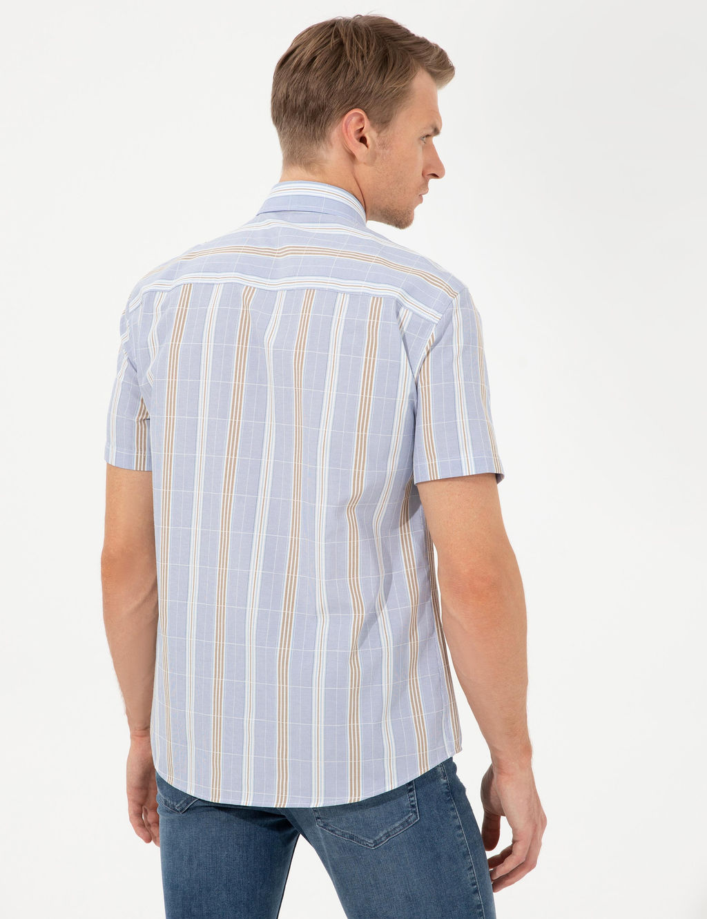 Mavi Regular Fit K_sa Kollu G_mlek - Pierre cardin фото 5