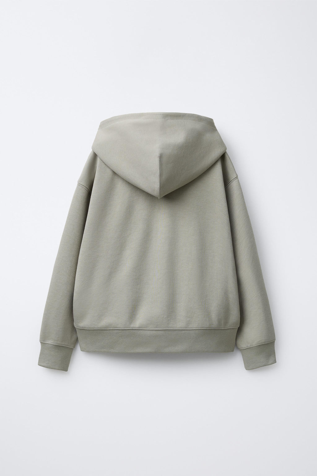 EMBOSSED TEXT INTERLOCK HOODIE AND JOGGERS SET - Zara фото 11