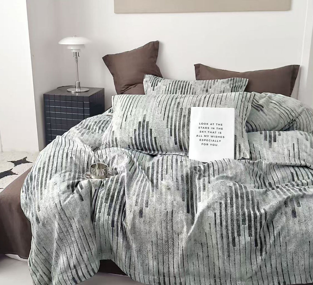 Постельное белье поплин люкс - Кид 2 сп. с Евро простыней (нав.70х70)