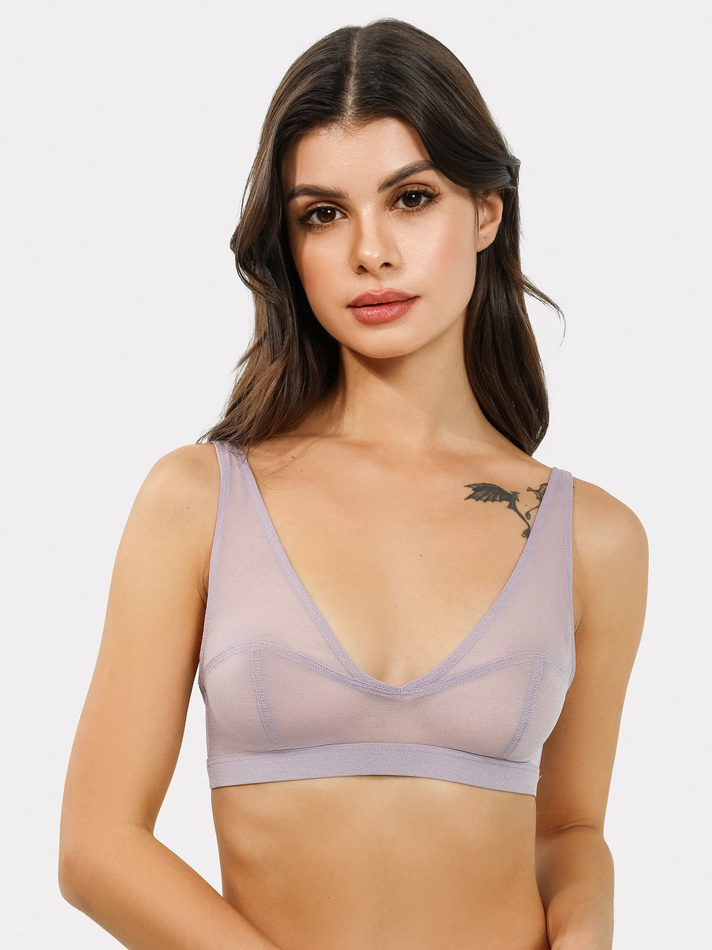 Бюстгальтер женский фиолетовый морской туман 512500 - Mark formelle фото 2