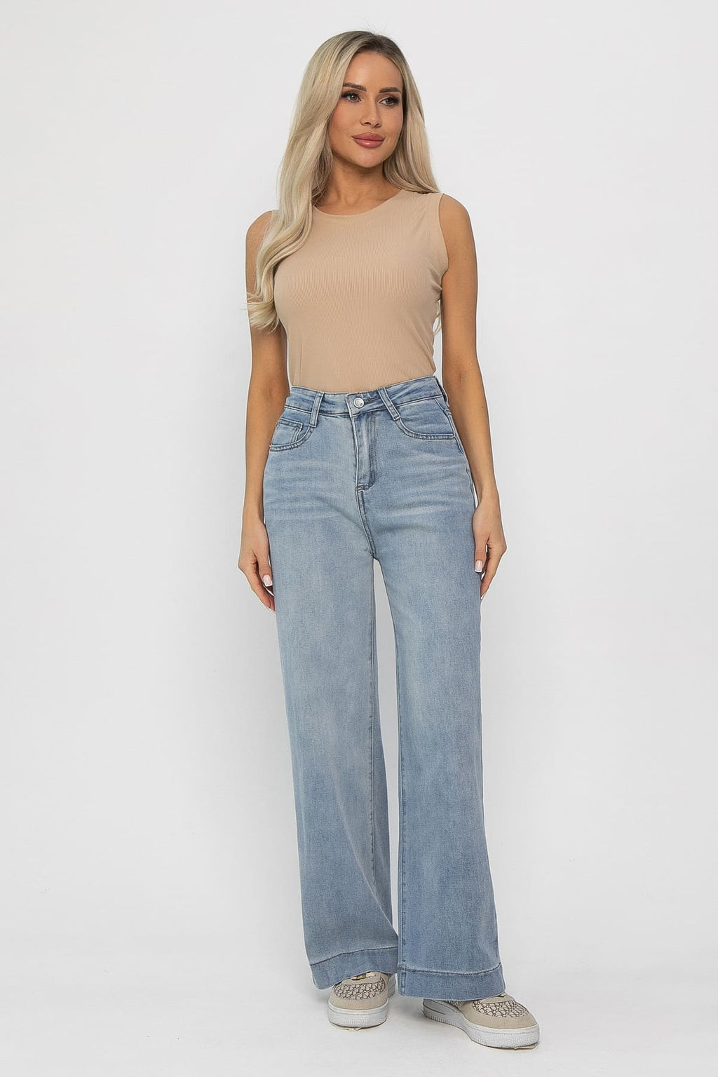 Джинсы Фаби (серо-голубые) Б13767-4М - Lt collection фото 10