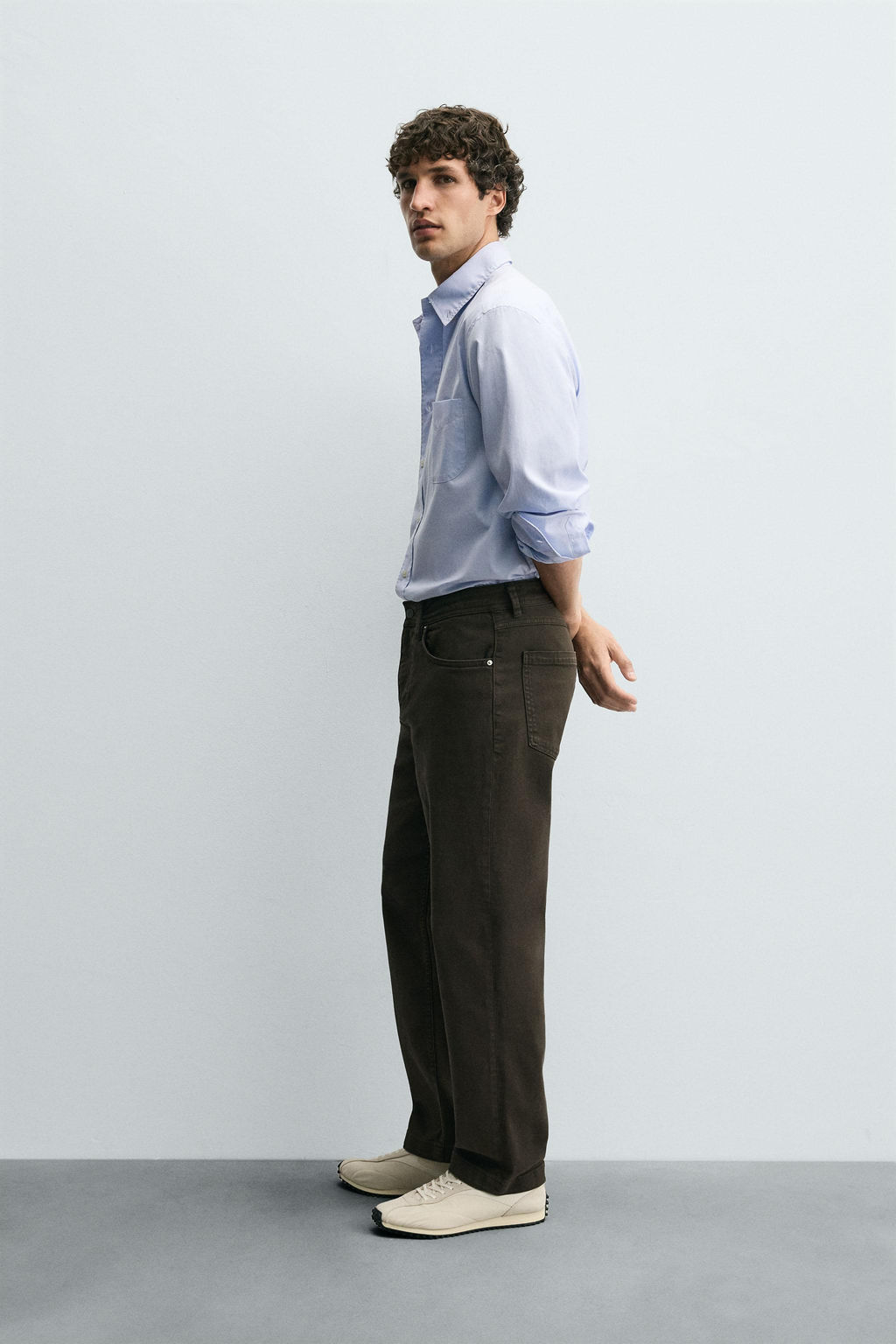 STRAIGHT-LEG TROUSERS - Zara фото 4