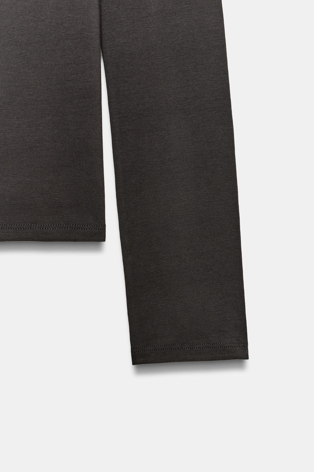 CAMISETA B?SICA ALGOD?N / Carb?n - Zara фото 6
