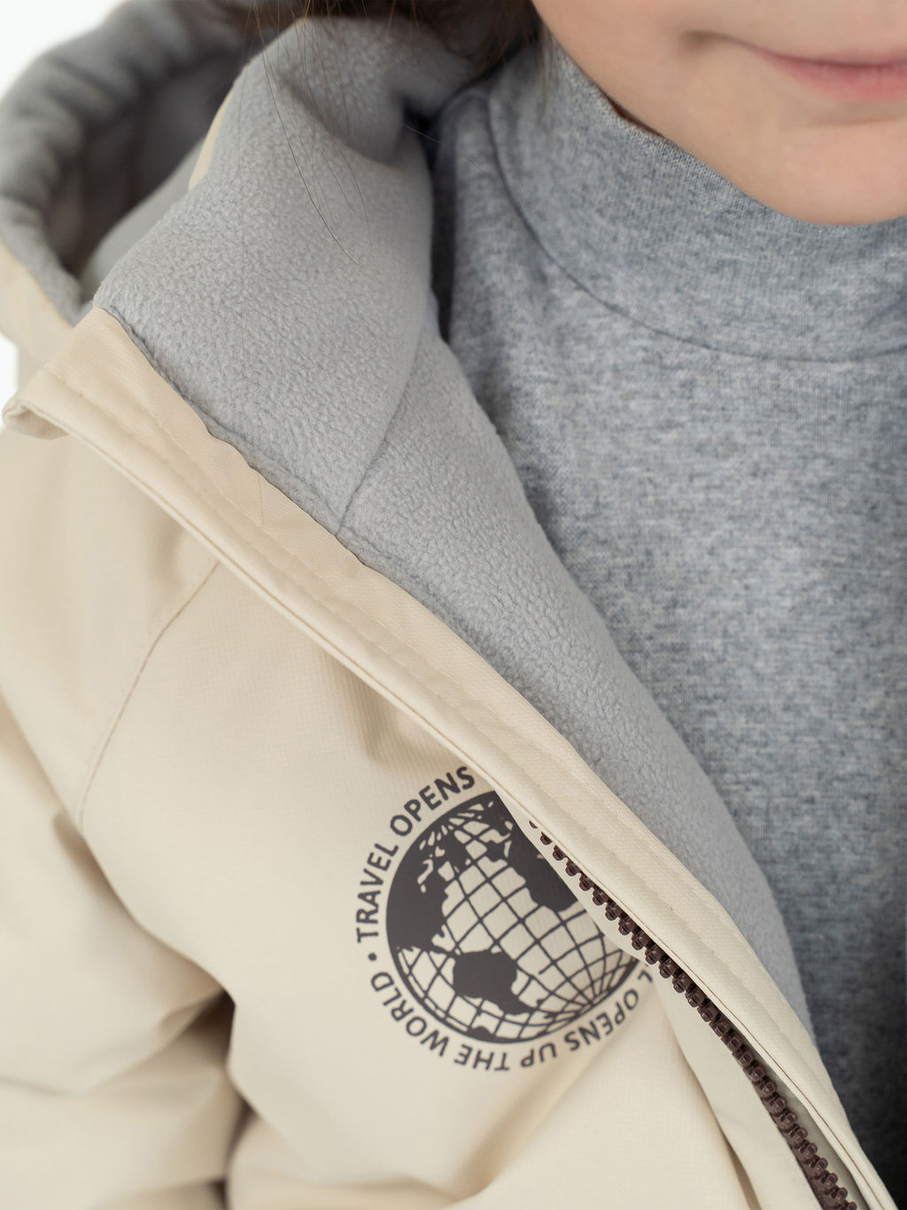 Комбинезон детский ЕвроЗима капучино 30-038 (104, 56)