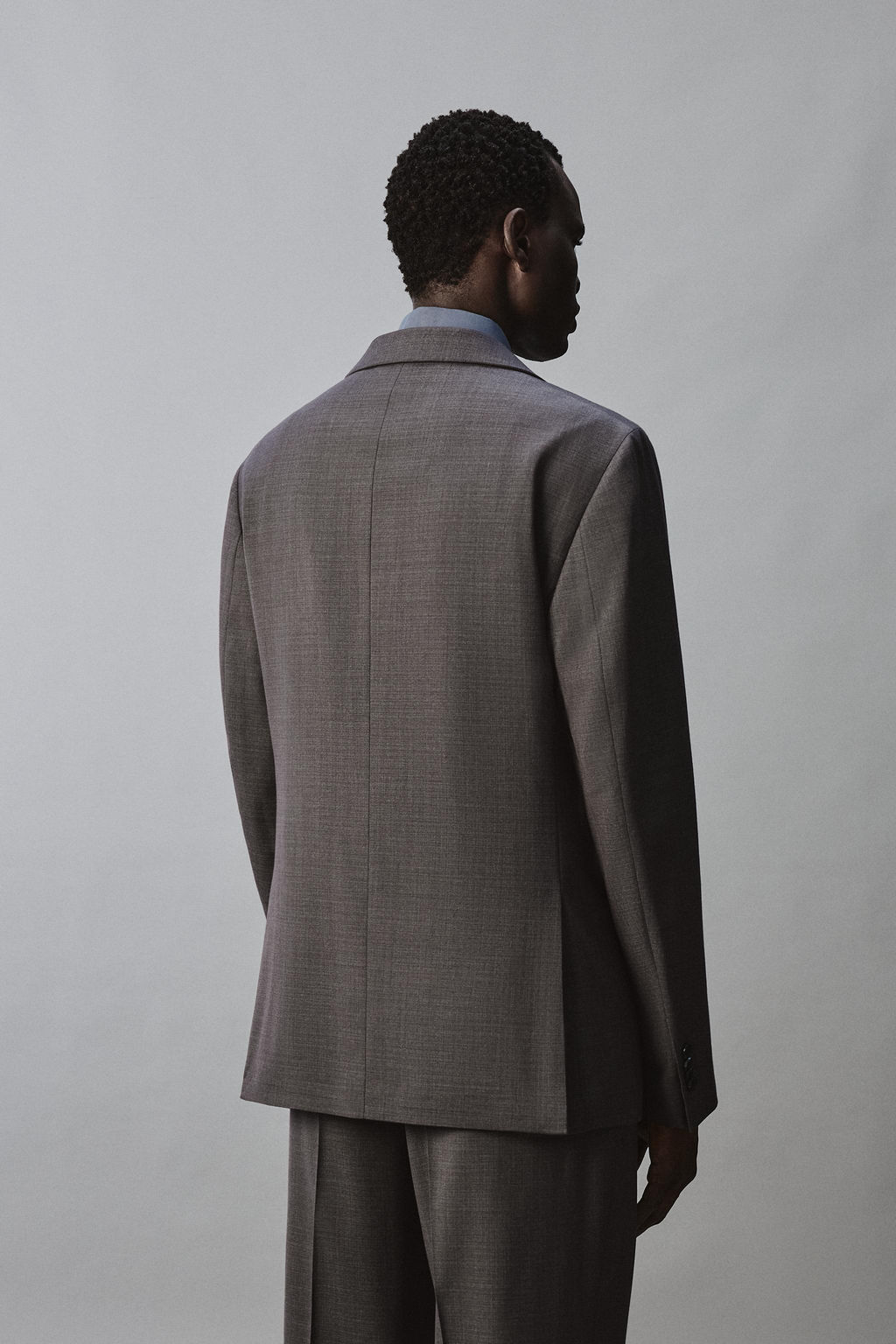 BLAZER TRAJE ESTRUCTURA / Marr?n - Zara фото 3