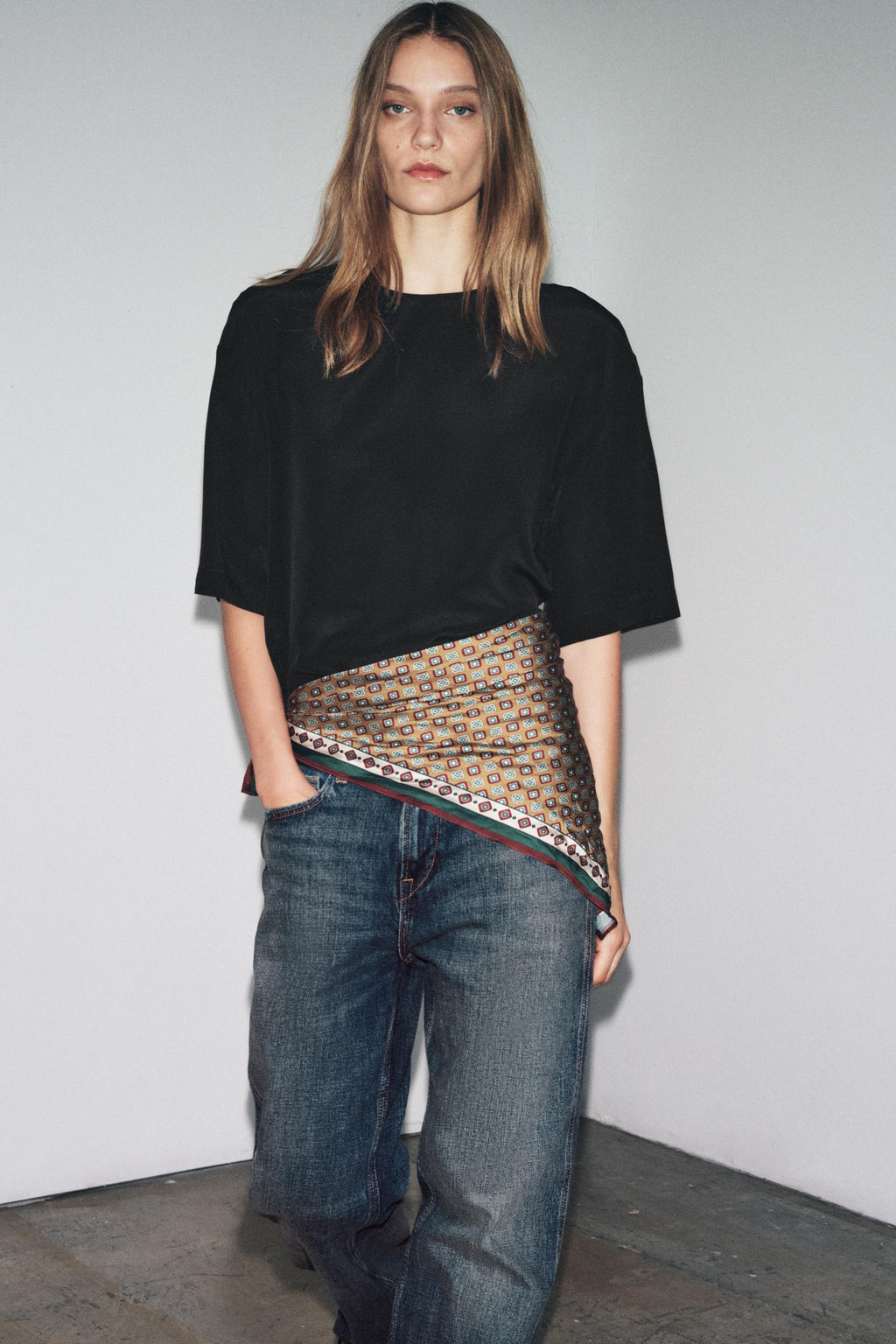 TOP 100% SILK ZW COLLECTION LIMITED EDITION - Zara фото 5