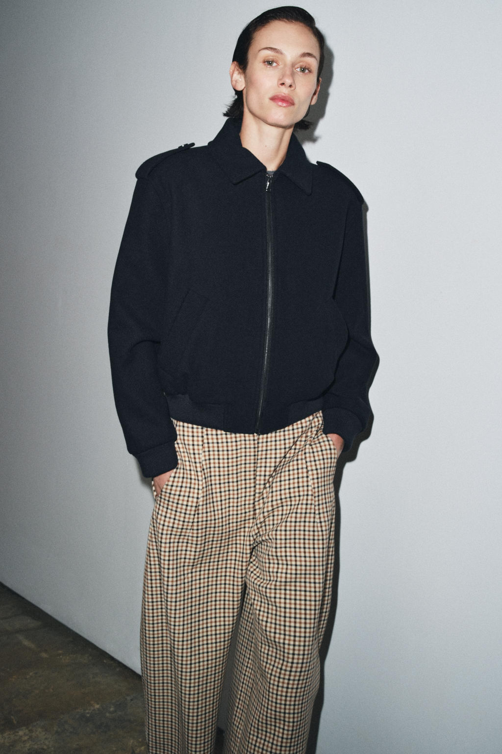 ZW COLLECTION WOOL JACKET - Zara фото 2