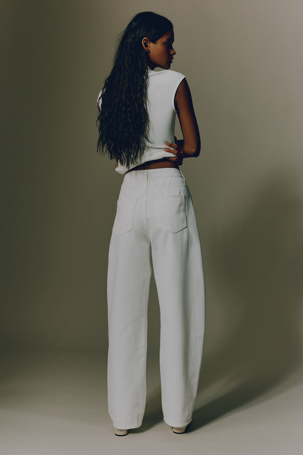 Barrel High Waist Jeans - H&m фото 7