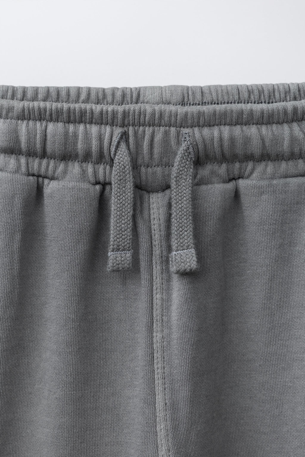 PANTAL?N FELPA STRAIGHT INTERLOCK GAMENT DYE / Gris - Zara фото 3
