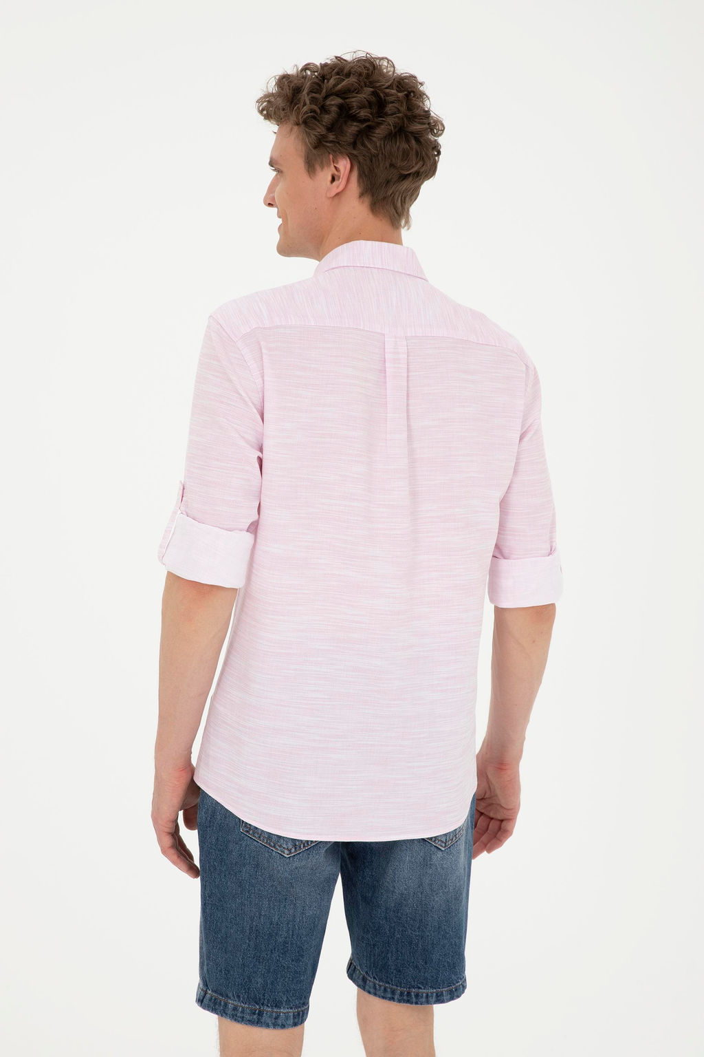 U. S. Polo Assn / Мужская рубашка с длинным рукавом Magnolia - U.s. polo assn фото 12