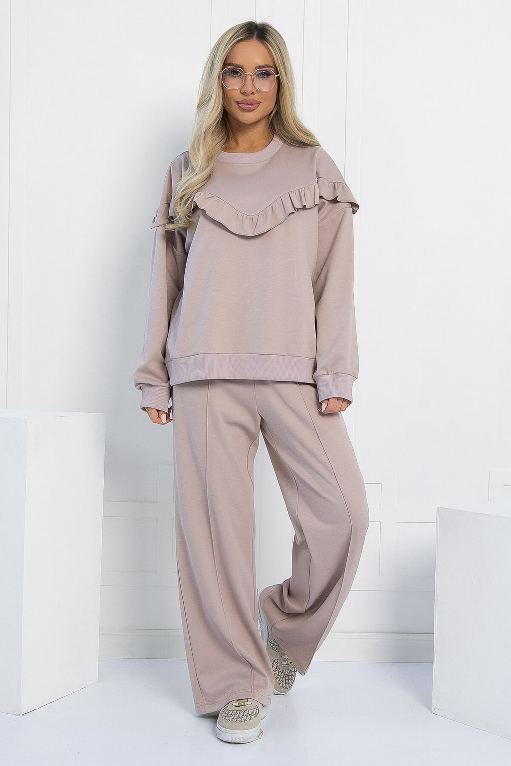 Свитшот Таллия (розовая пудра) Б13090-30М - Lt collection фото 5