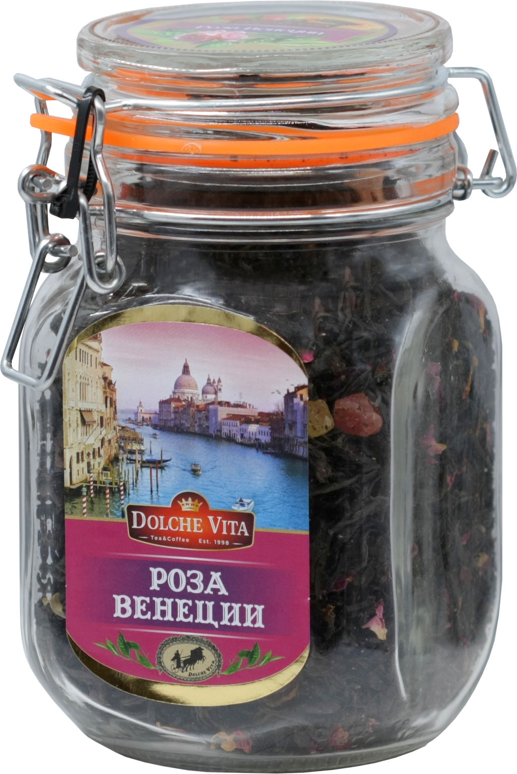 Dolche Vita. В стекле. Роза Венеции 125 гр. стекл.банка