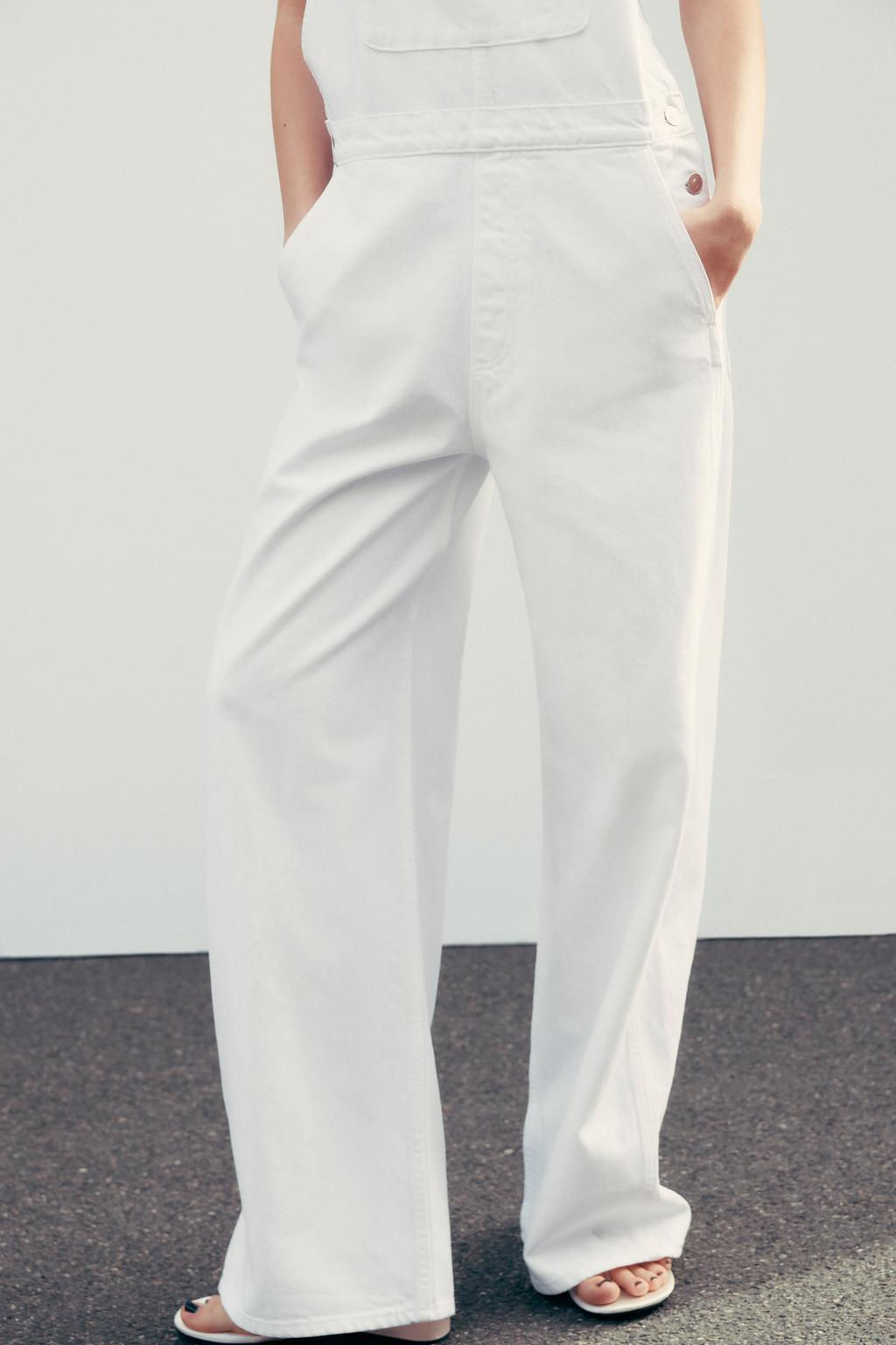 DENIM DUNGAREE JUMPSUIT - Zara фото 2