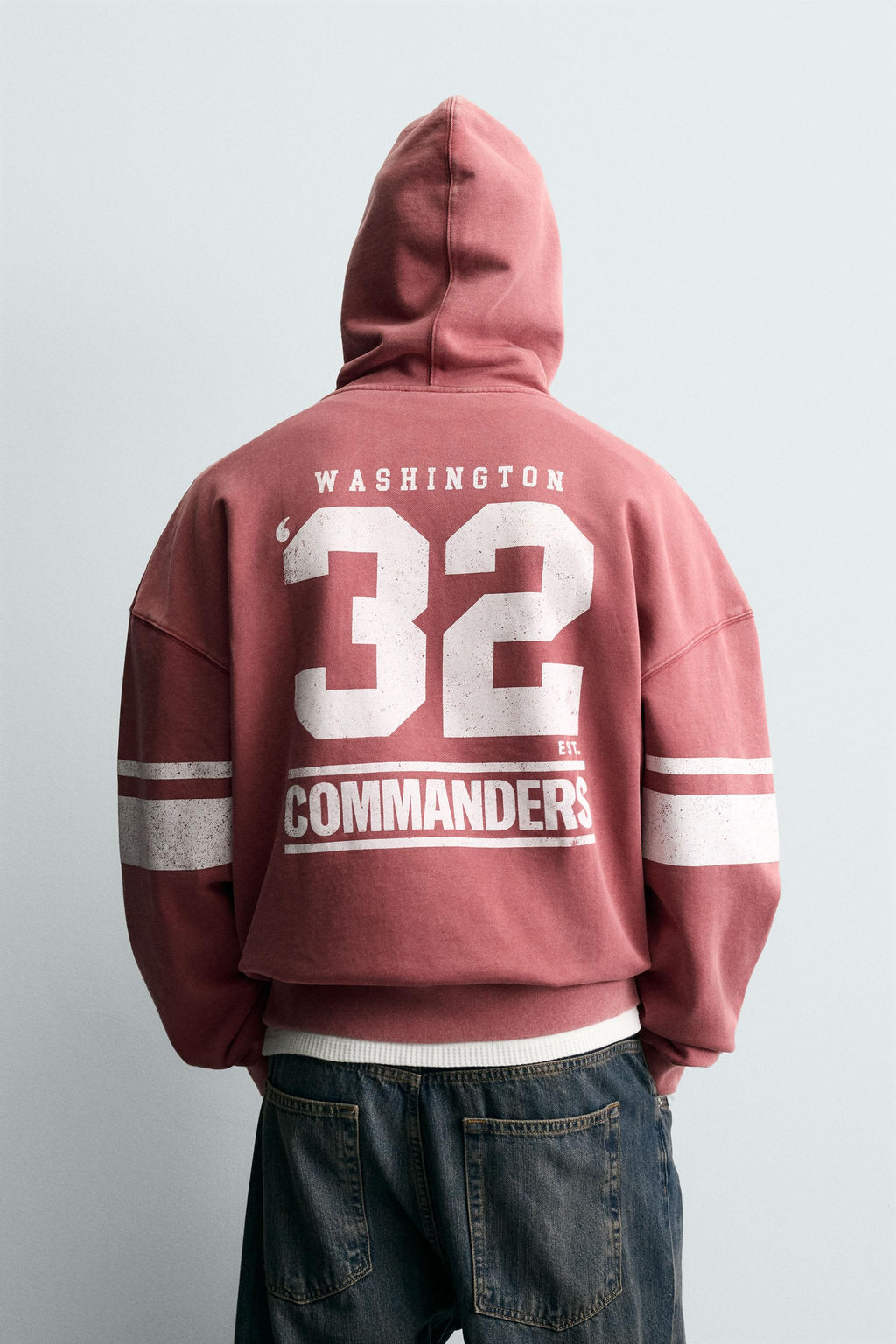 NFL WASHINGTON COMMANDERS HOODIE - Zara фото 3
