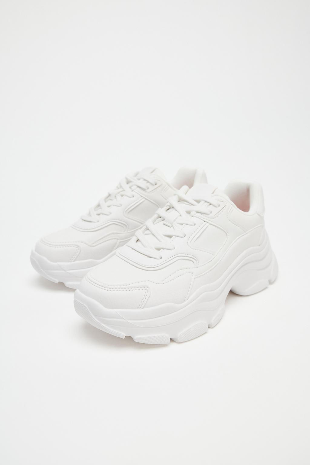 CHUNKY PLATFORM TRAINERS - Zara фото 2