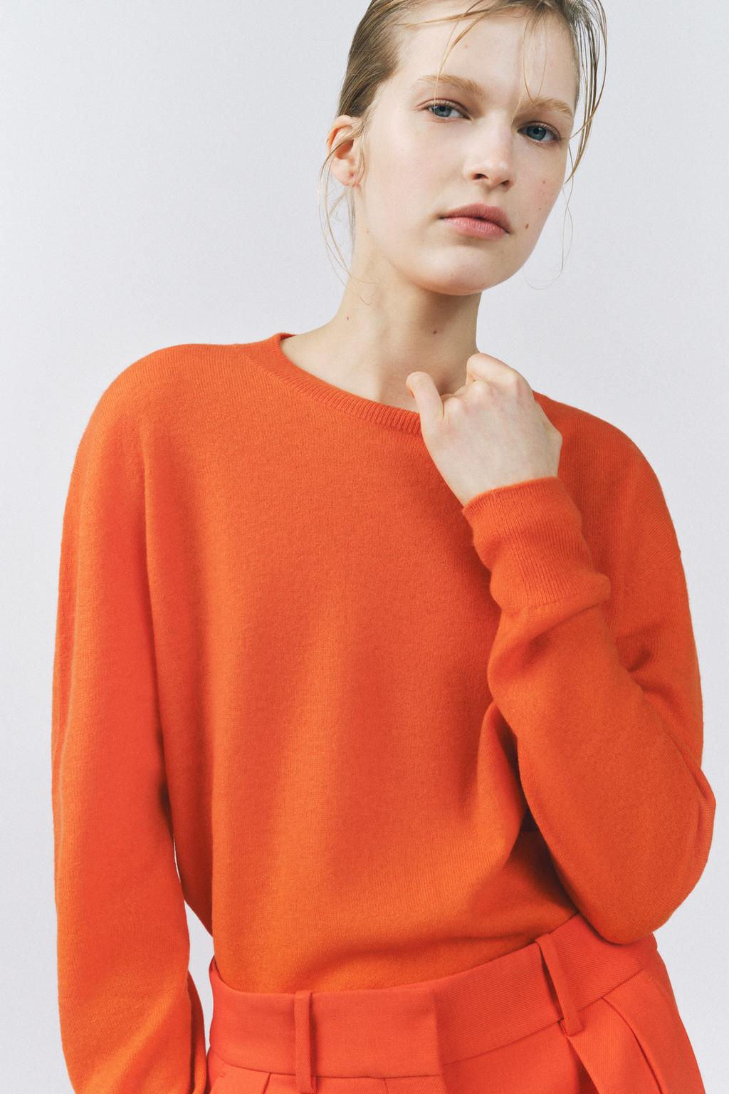 EXTRA SOFT 100% WOOL SWEATER - Zara фото 3