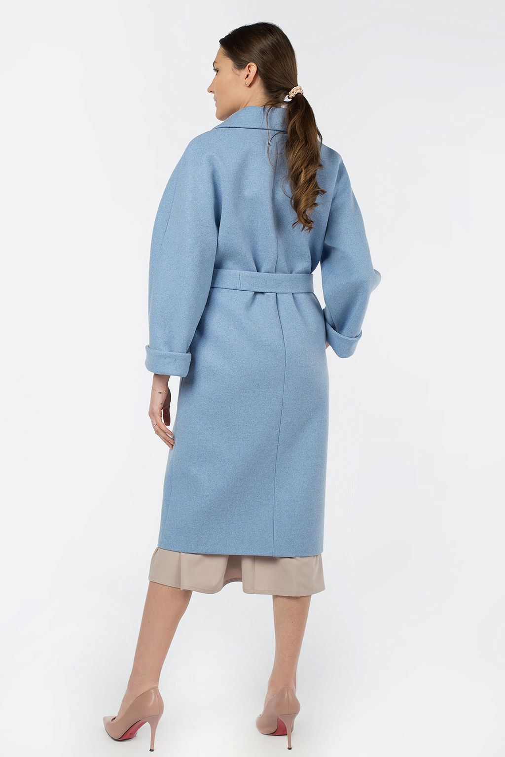 Пальто женское демисезонное Classic Reserve (пояс) - El podio фото 6