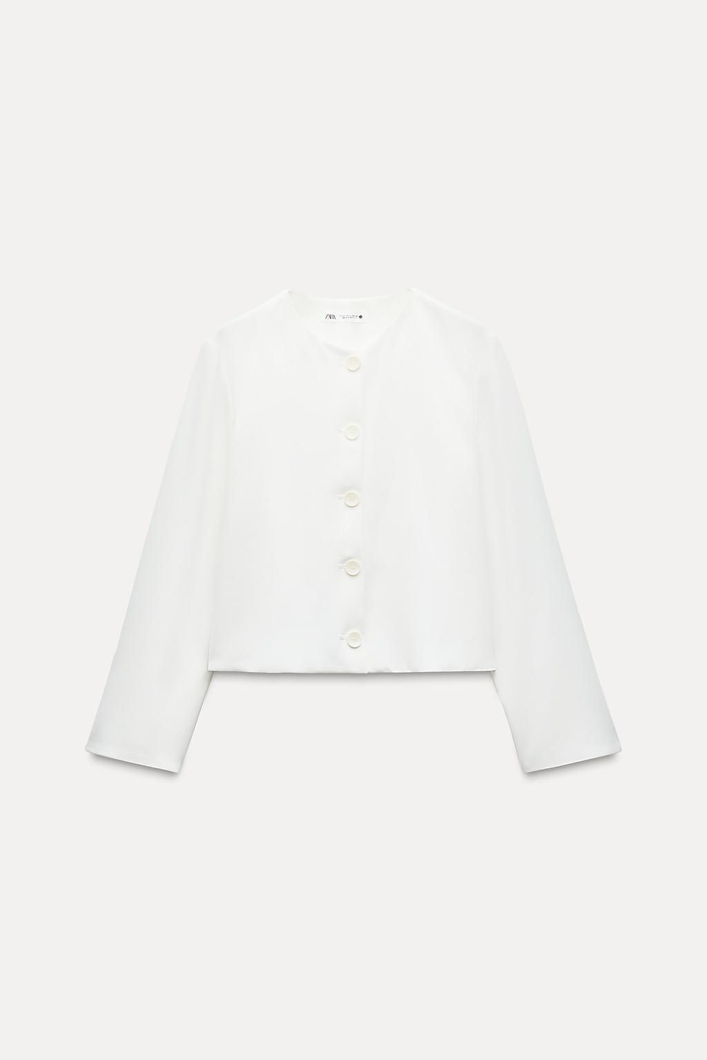 ZW COLLECTION BUTTONED JACKET - Zara фото 26