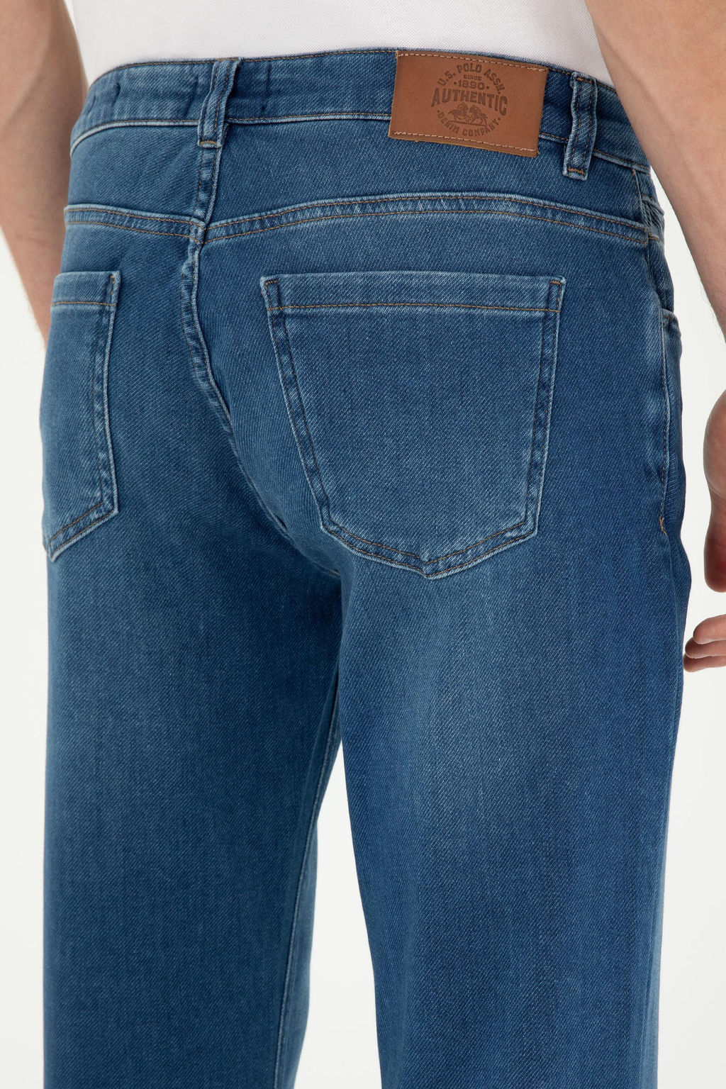 Мужские синие джинсовые брюки Неожиданная скидка в корзине - U.s. polo assn фото 12