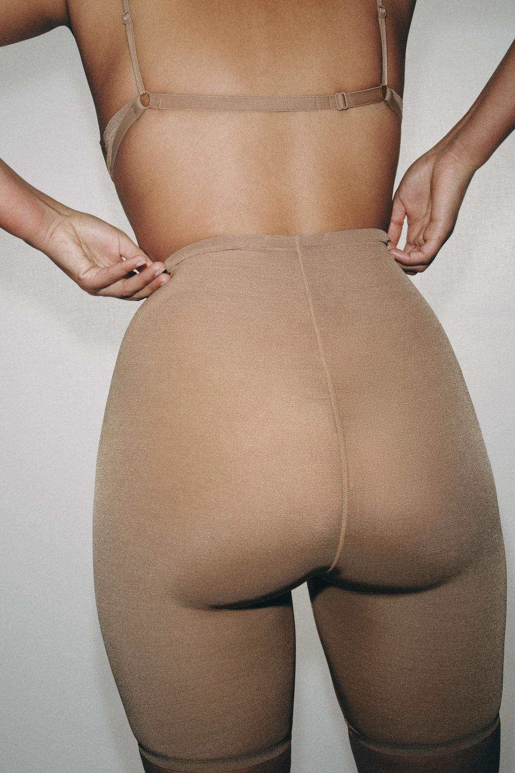 SHORTS CICLISTA MESH CON POLIAMIDA / rosa claro - Zara фото 2