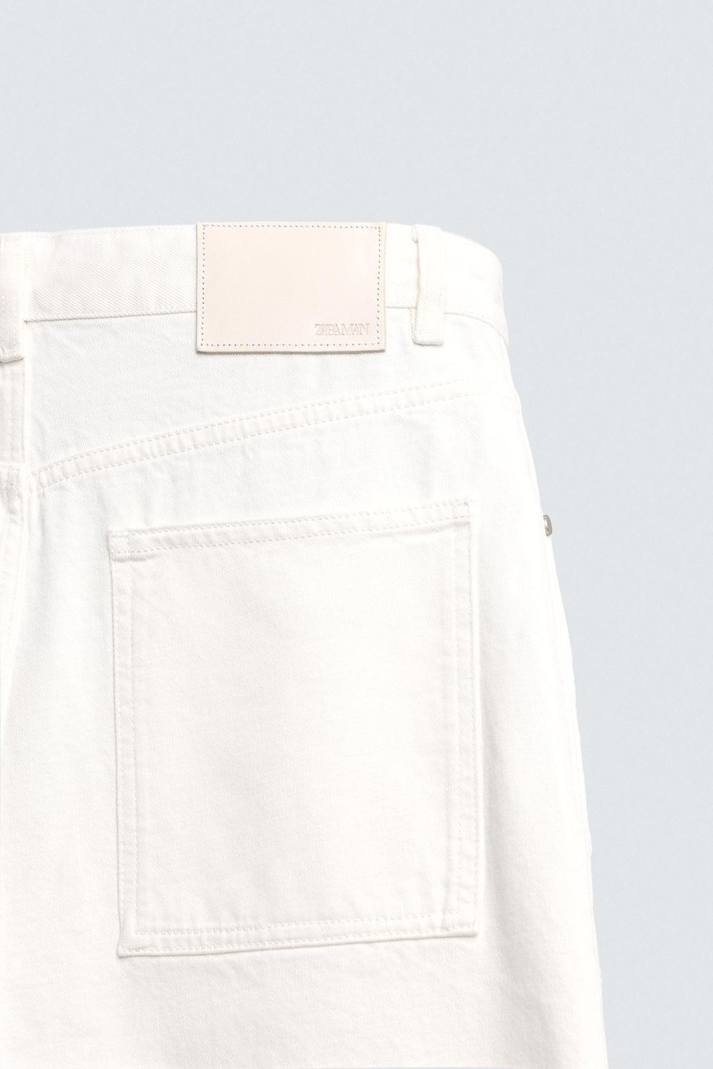 JEANS WIDE FIT / Blanco - Zara фото 11