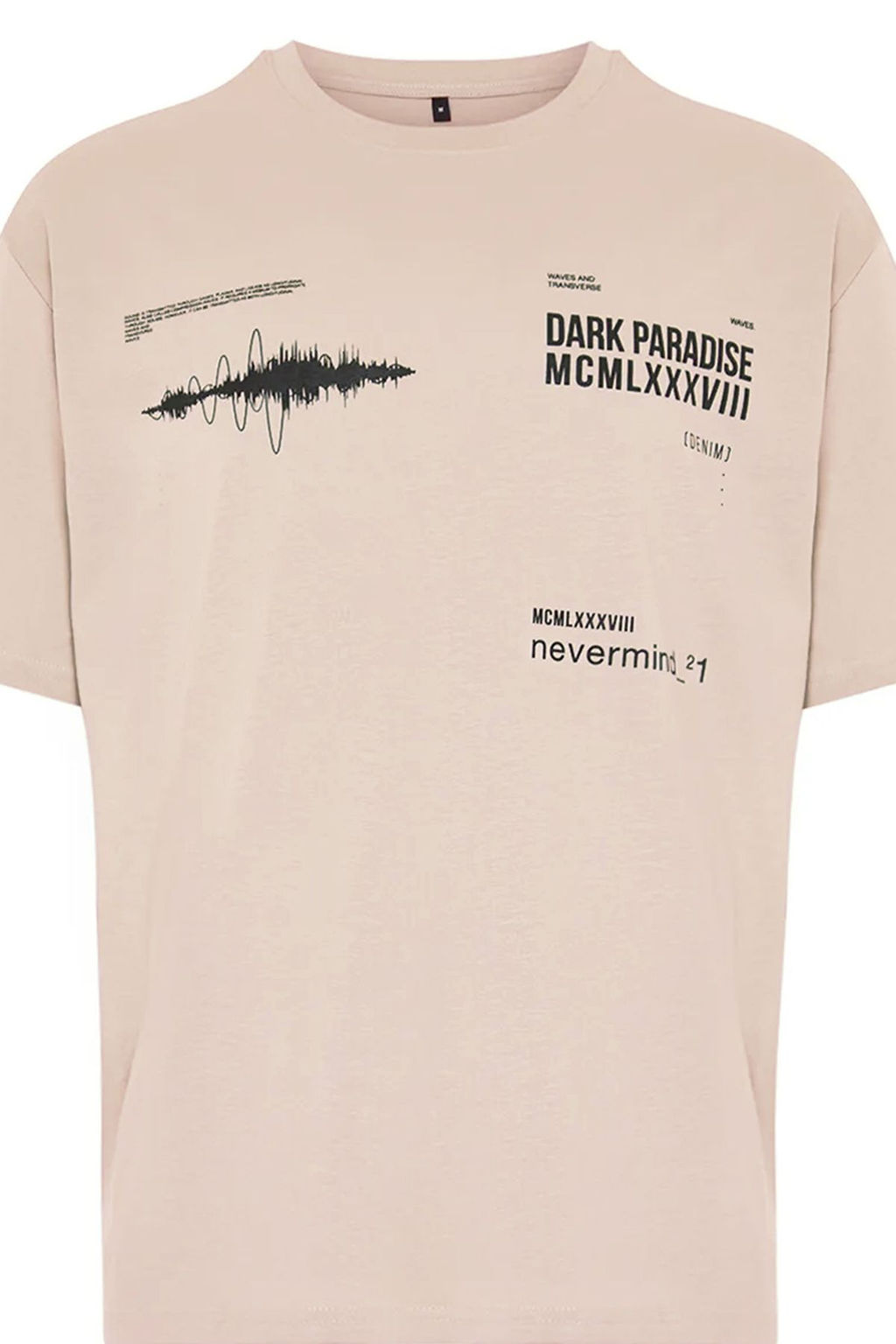 TRENDYOL MAN Beyaz Oversize/Genis Kesim Yaz? Bask?l? %100 Pamuk T-Shirt TMNSS20TS1097 - Trendyolmilla фото 7