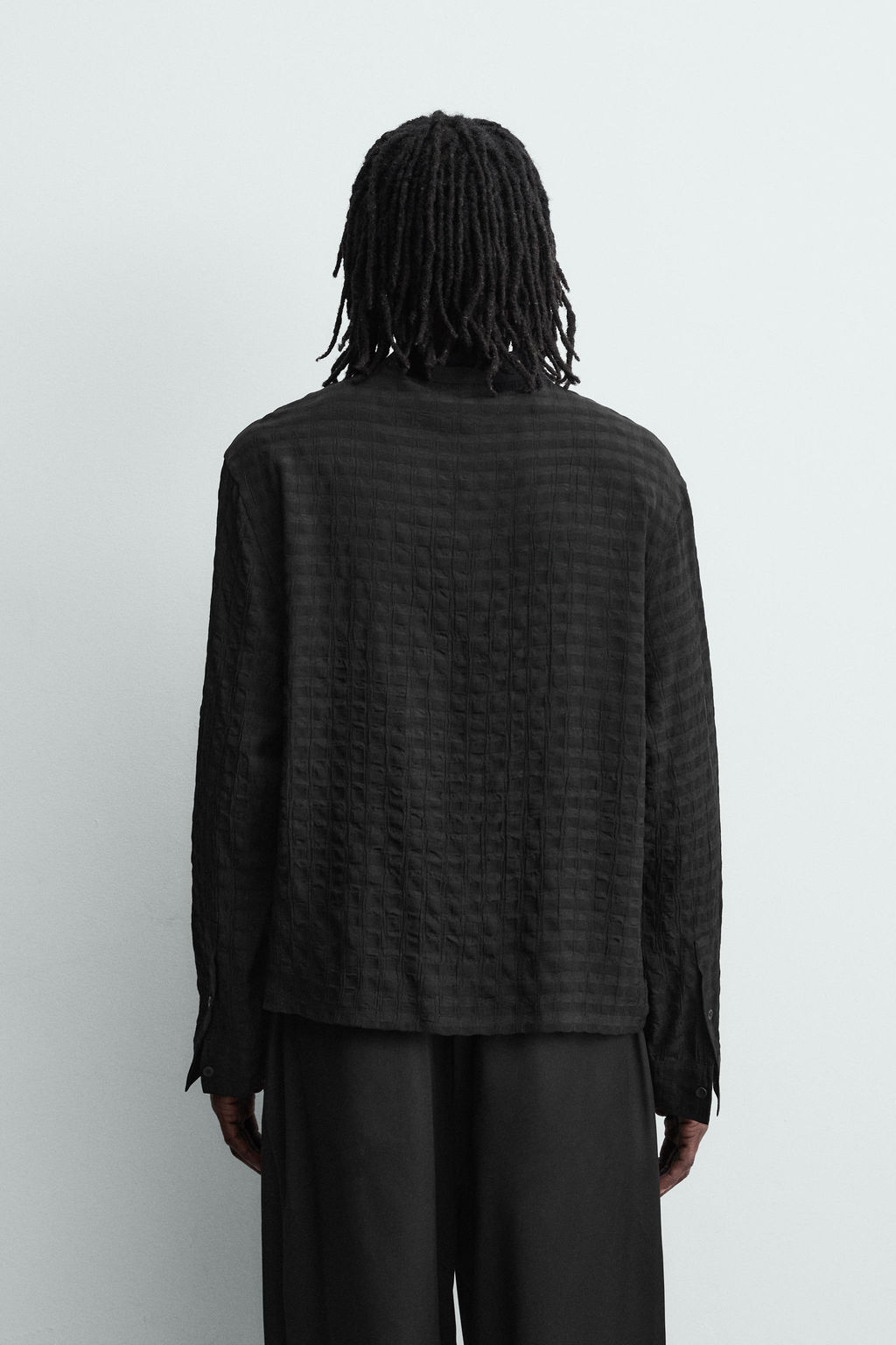 FLUID TEXTURED POLO SHIRT - Zara фото 3