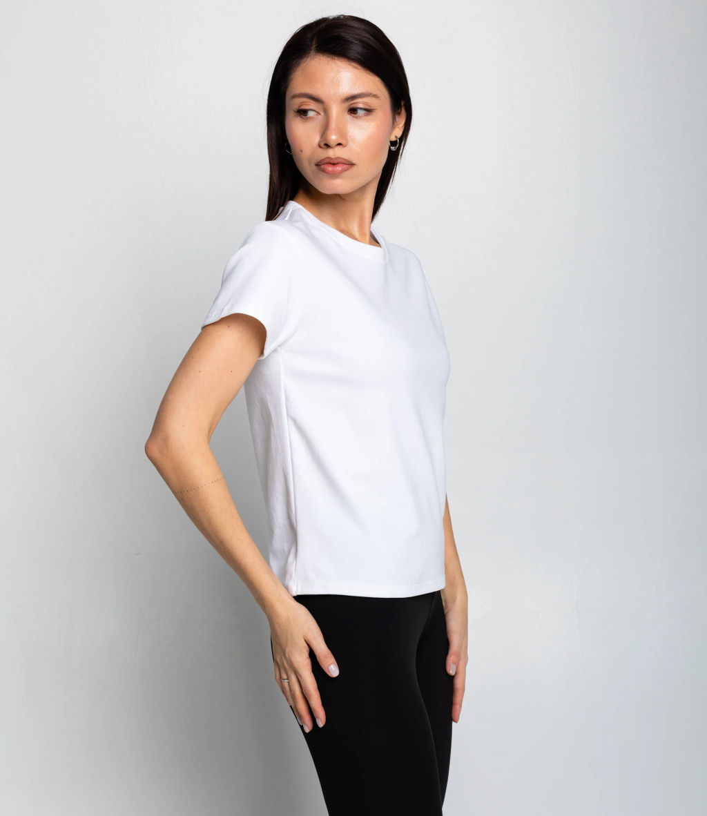 Футболка #КТ250361, молочный - Dommod фото 2