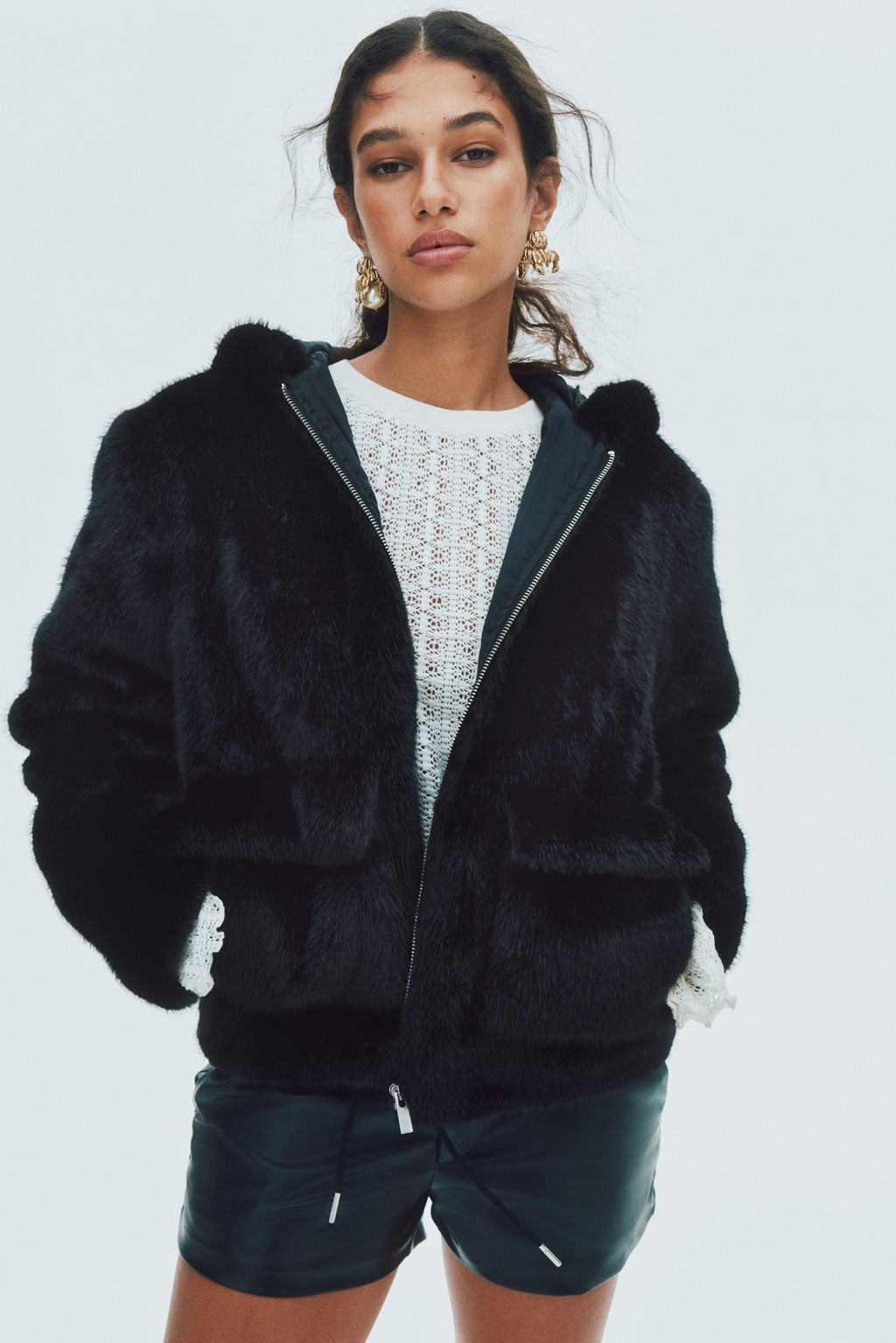 Chaqueta efecto pelo - H&m фото 6