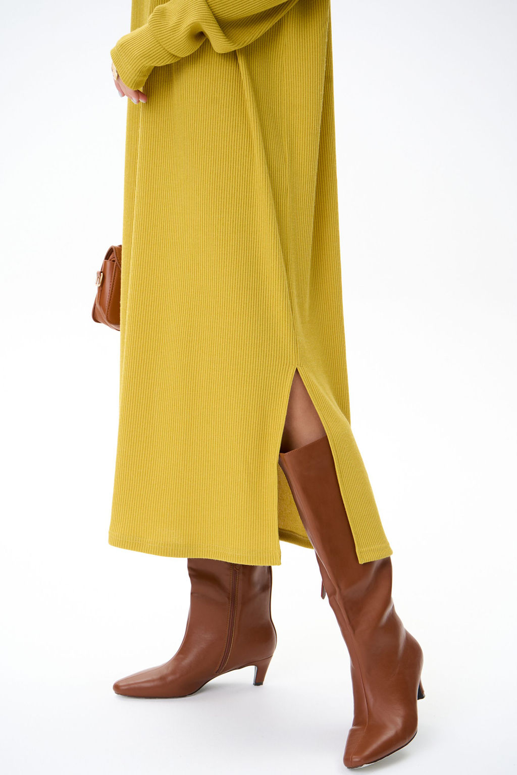 Платье Ирма (горчица) - Эльза фото 20