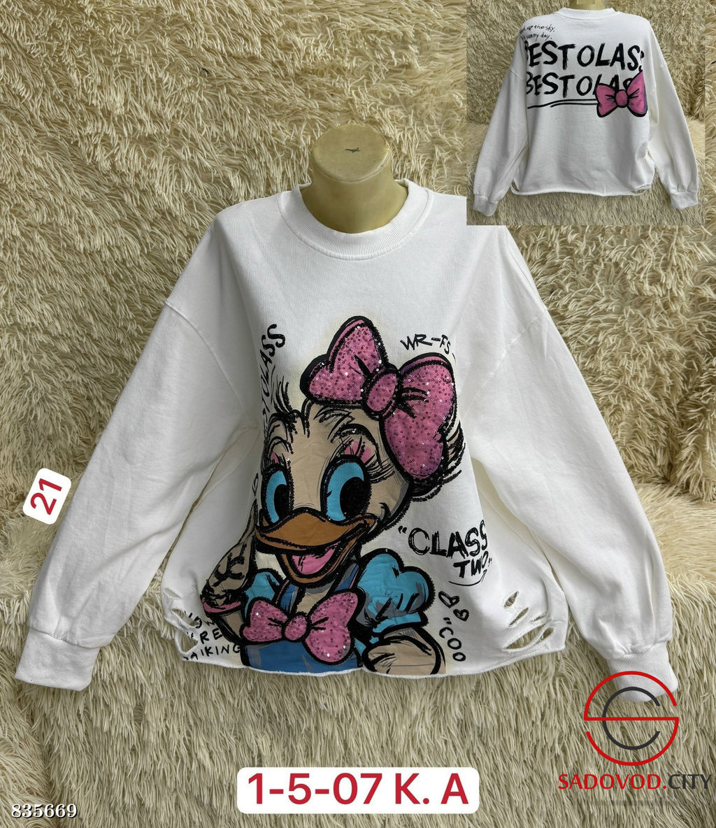 Кофта женская с рисунком - Bruno фото 2