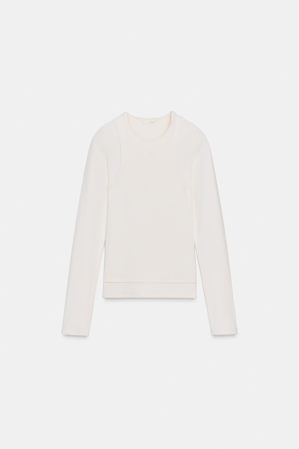 DOUBLE EMBROIDERED T-SHIRT - Zara фото 6