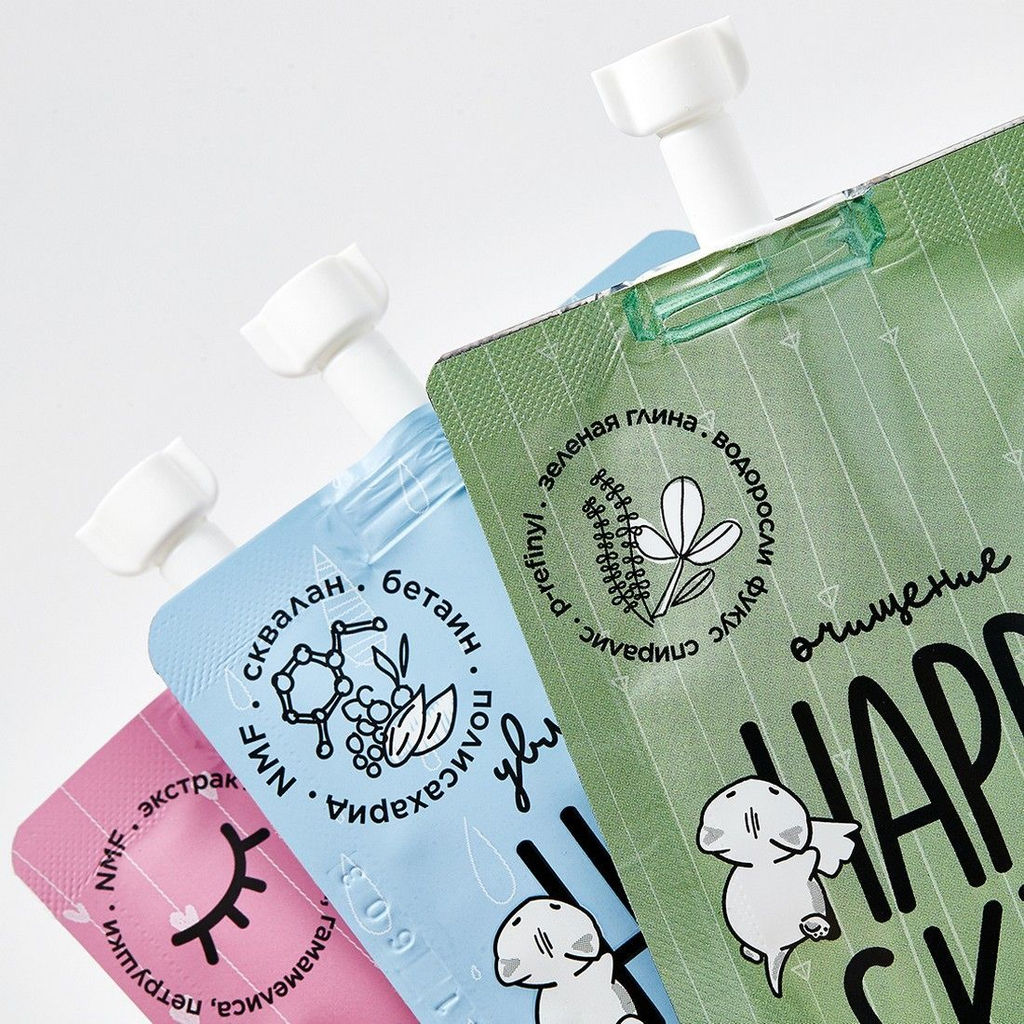 Happy Lab Набор для ухода за молодой кожей / Set of Happy Mask 2 4243  фото 4