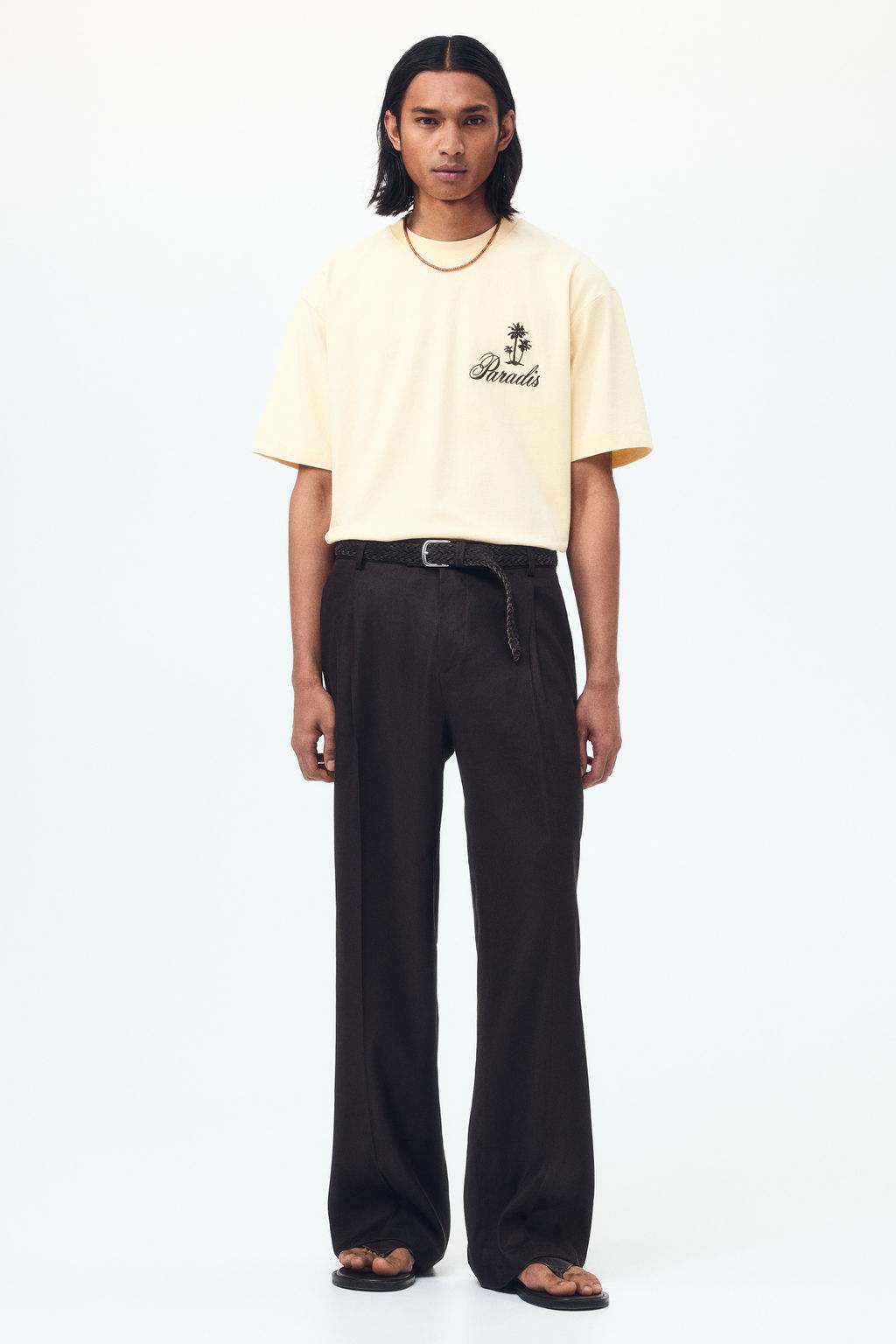 Camiseta estampada de algod?n Relaxed Fit - H&m фото 5