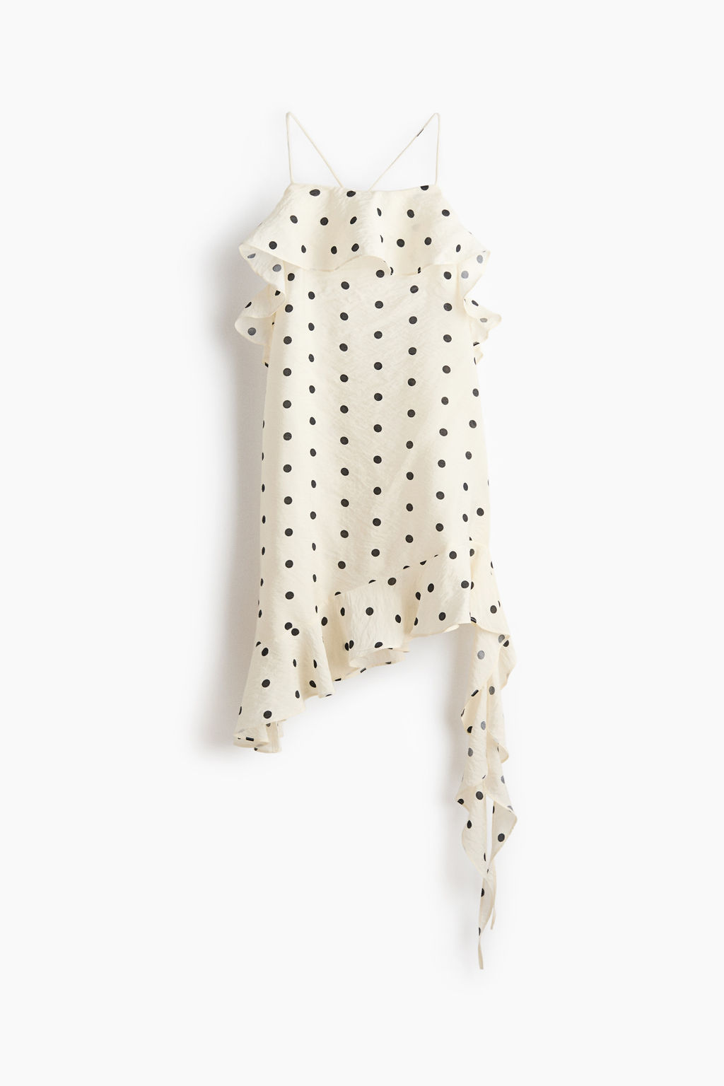 Vestido halter con volantes - H&m фото 3