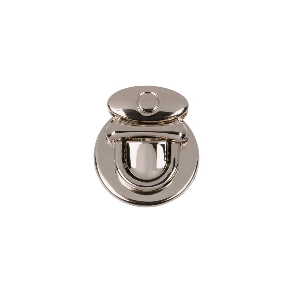 Gamma LBZ-10N замок для сумки 25 х 22 мм в пакете с картонным еврослотом 5 x 1 шт. под никель