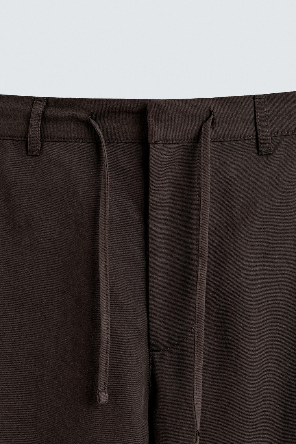 LYOCELL-COTTON TROUSERS - Zara фото 8