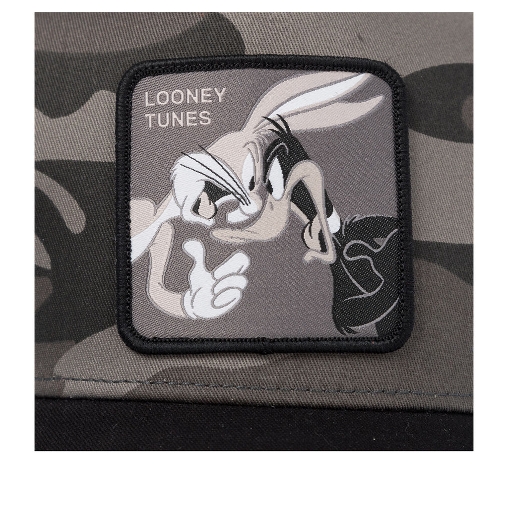 Бейсболка CAPSLAB арт. CL/LOO11/1/PCT/BD Looney Tunes Bugs Bunny and Daffy Duck (черный)  фото 3